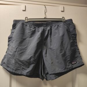 Patagonia Gray Athletic Shorts Lightweight Relaxed Fit